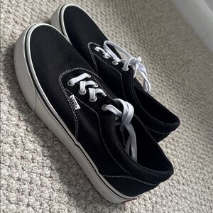 Vans Women’s Black Canvas Sneakers